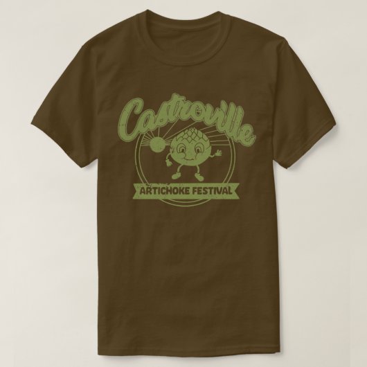 Castroville Artichoke Festival 1959 TShirt 1 (Design devant)