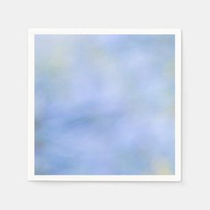 Casual Abstract Blauw Geel Patroon Palo Verde Servet