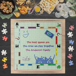 Casual and Fun Family Board Game Jigsaw Puzzle Legpuzzel