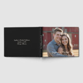 Casual foto bruiloft gastenboek Sjabloon Custom (Volledig)