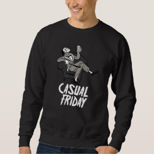 Casual Friday Jason With Knife Horror Halloween Trui