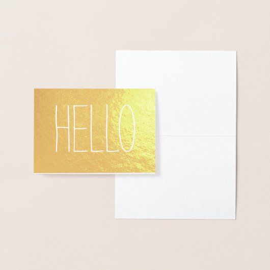 Casual Hallo Folie Kaarten (Display)