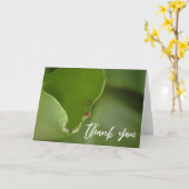 Casual handschrift Banana Leaf Foto Kaart (Gele Bloem)