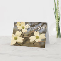 Casual handschrift Dank je wel Dogwood Blossom