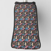 Casual koele filosoof kijken golfheadcover (Draai 90)