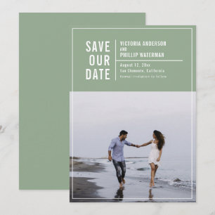 Casual Lijst voor typografie, vlak voor het opslaa Save The Date