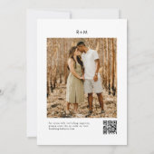 Casual minimalistisch niets Fancy gewoon liefde br Kaart (Achterkant)