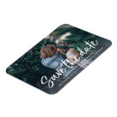 Casual penseel | De foto bewaart de Datum Magneet (Linkerzijde)