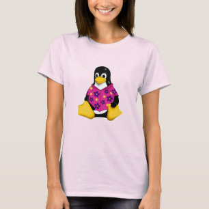 Casual pinguïns Roze Originele T-shirt