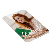Casual Script | Aankondiging Afstuderen Magnet Magneet (Rechterzijde)