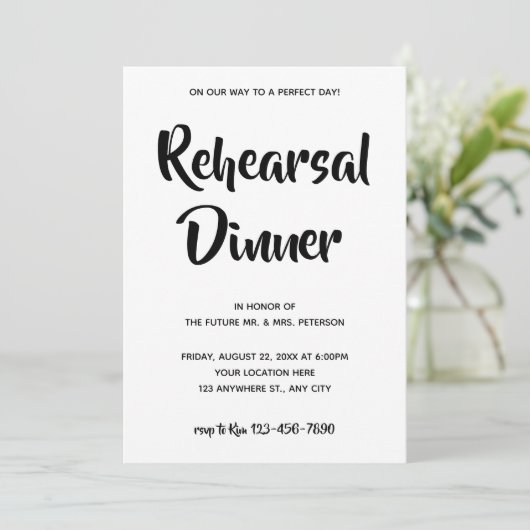 Casual Script | Pleitzitting Kaart (Staand voorkant)