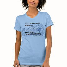 Casual T-Shirt over klimaatverandering