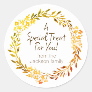 Casual Thanksgiving/Herfstgunst/Behandel Sticker
