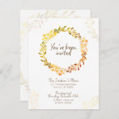 Casual Thanksgiving Invitation - Make it your own (Devant / Derrière)