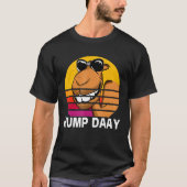 Casual voor mannen Camel Hump Day T-shirt (Voorkant)