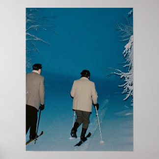 Casual wandeling poster