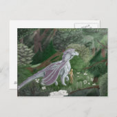 CasualStrollElf&Dragon Briefkaart (Voorkant / Achterkant)