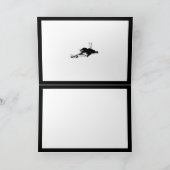 Casualty of Love (Cupid is down - add text) Feestdagen Kaart (Binnen)