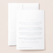 Casuarius (Casuarius) Folie Kaarten (Met envelop)