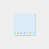 CAT&チェック(ブルー) ポストイット POST-IT® NOTES (Voorkant)