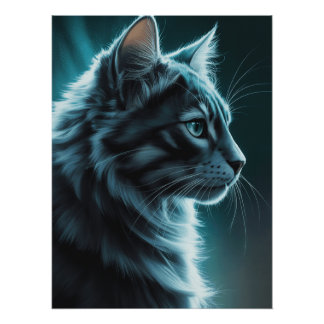 Cat -03 perfect poster