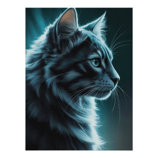 Cat -03 perfect poster (Voorkant)