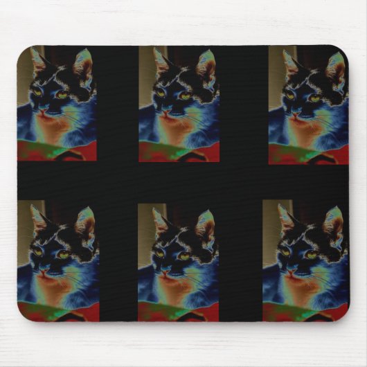 Cat #1 Mousepad Muismat (Voorkant)