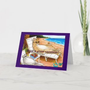 Cat 374-briefkaart kaart