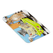 Cat 464 grappige Flexi Magnet Magneet (Rechterzijde)