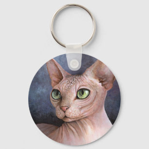 Cat 578 Sphynx Sleutelhanger