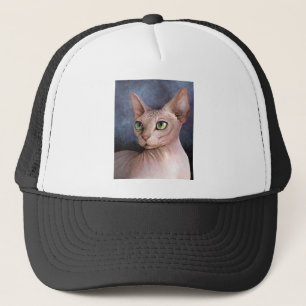 Cat 578 Sphynx Trucker Pet