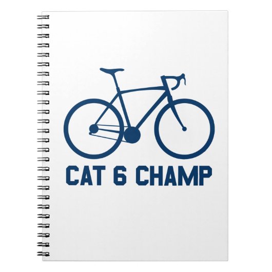 CAT 6 Champ Notitieboek (Voorkant)