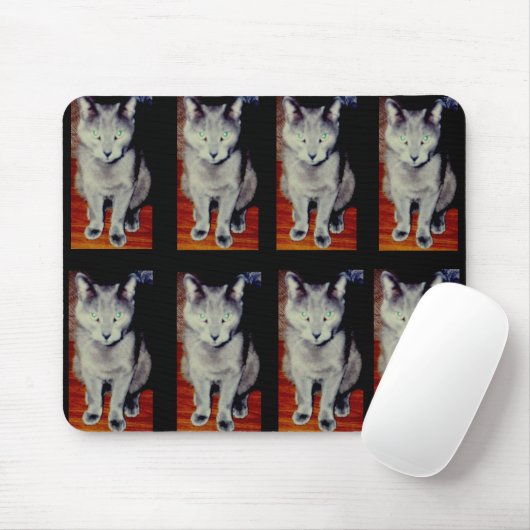 Cat #6, Mousepad Muismat (Met muis)