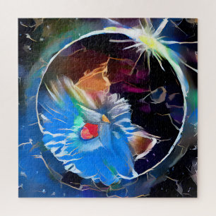 Cat 6 - Zonneeclipes  Legpuzzel