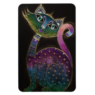 Cat 7 - Lucky no 7 Magneet