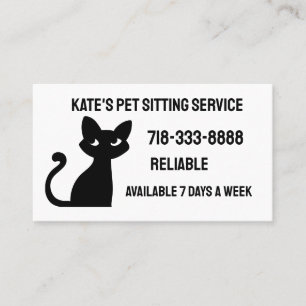 CAT AANGEPASTE VISITEKAARTJES