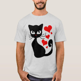 Cat afbeeldingen Mannen Basic T-shirt