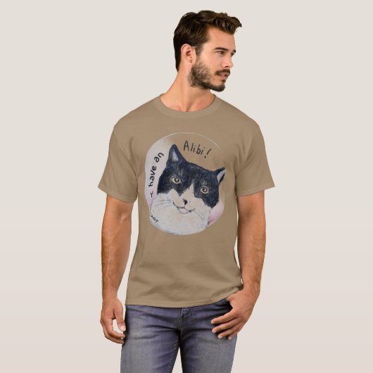 Cat Alibi tshirt (Devant entier)