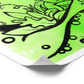 Cat Aloft - affiche (Coin)