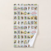 Cat Alphabet, Louis Wain (Serviette à main)