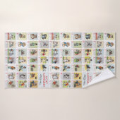 Cat Alphabet, Louis Wain Badhanddoek (Badhanddoek)