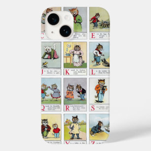 Cat Alphabet, Louis Wain Coque-Mate coque iphone