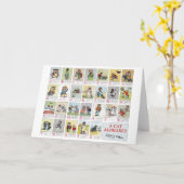 Cat Alphabet, Louis Wain Kaart (Gele Bloem)