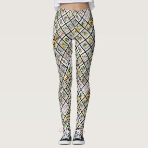 Cat Alphabet, Louis Wain Leggings