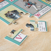 Cat Alphabet, Louis Wain Legpuzzel (Zijkant)