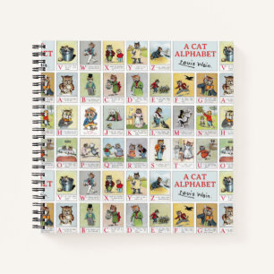 Cat Alphabet, Louis Wain Notitieboek