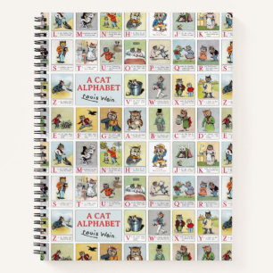 Cat Alphabet, Louis Wain Notitieboek
