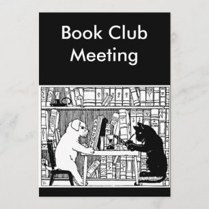Cat and Dog Book Club Kaart