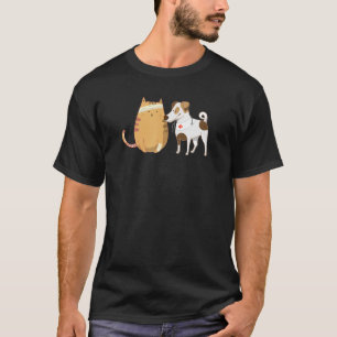 Cat and Dog Doctor Funny Veterinarian Veter T-shirt