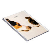 'CAT AND DOG' spiral notebook, gepersonaliseerde n Notitieboek (Rechterzijde)